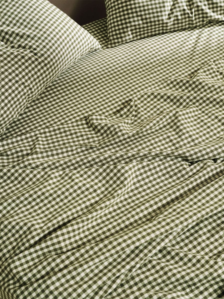 Linen House Bed Sheets LINEN HOUSE SPRINGSTEEN MOSS SHEET SET