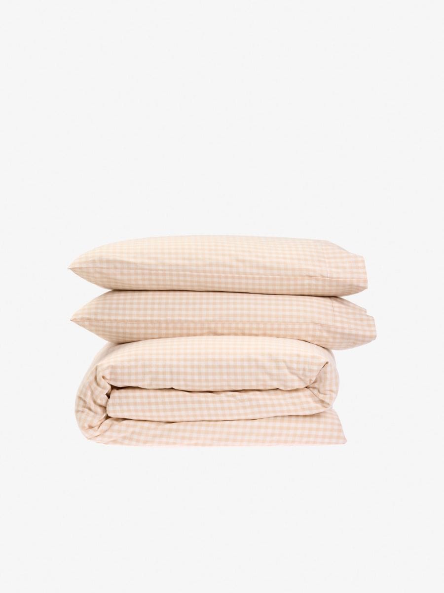 Linen House Quilt Cover LINEN HOUSE SPRINGSTEEN PEACH QUILT COVER SET