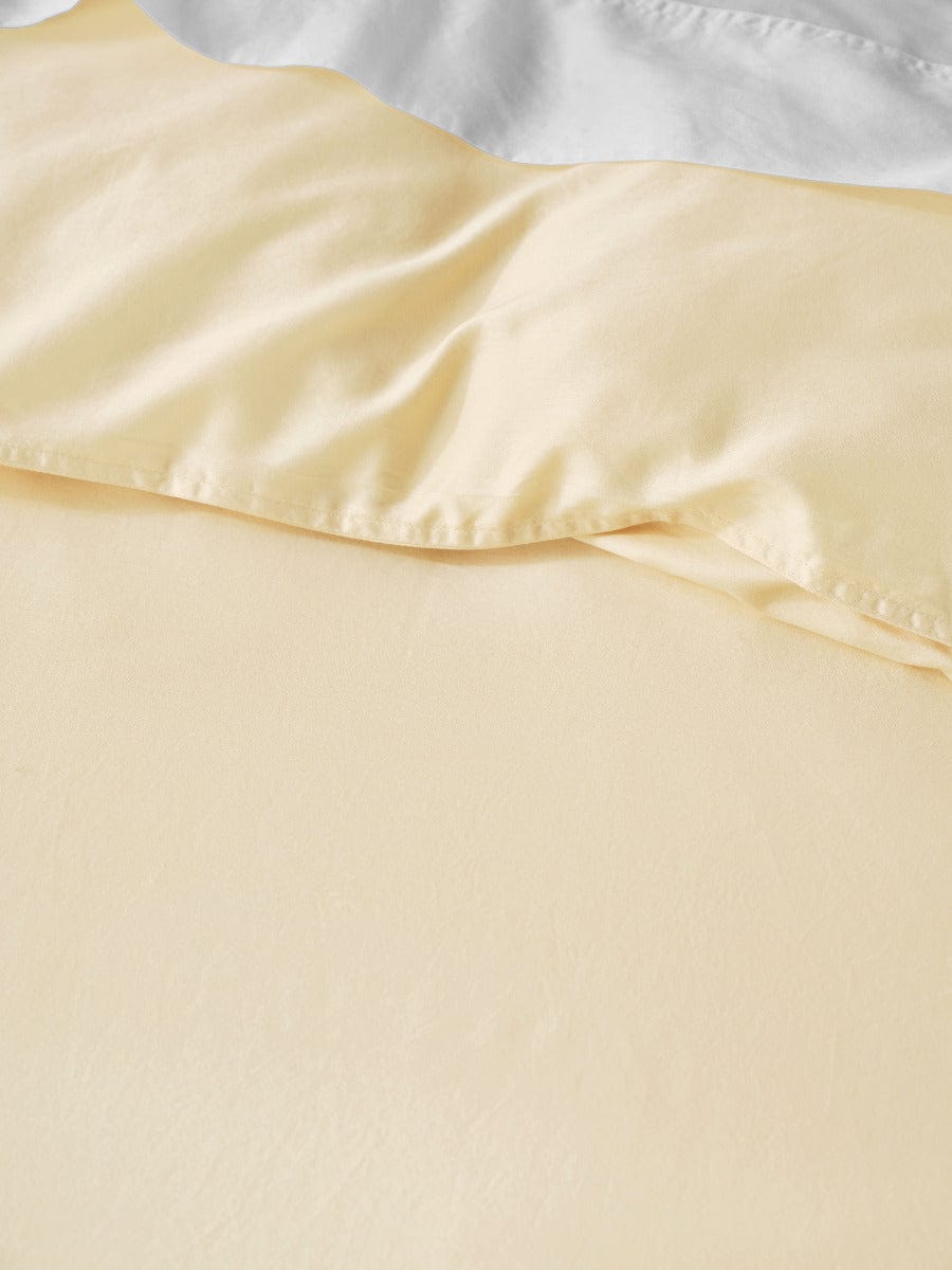 Linen House Quilt Cover LINEN HOUSE SURF WASH | BUTTER QUILT COVER