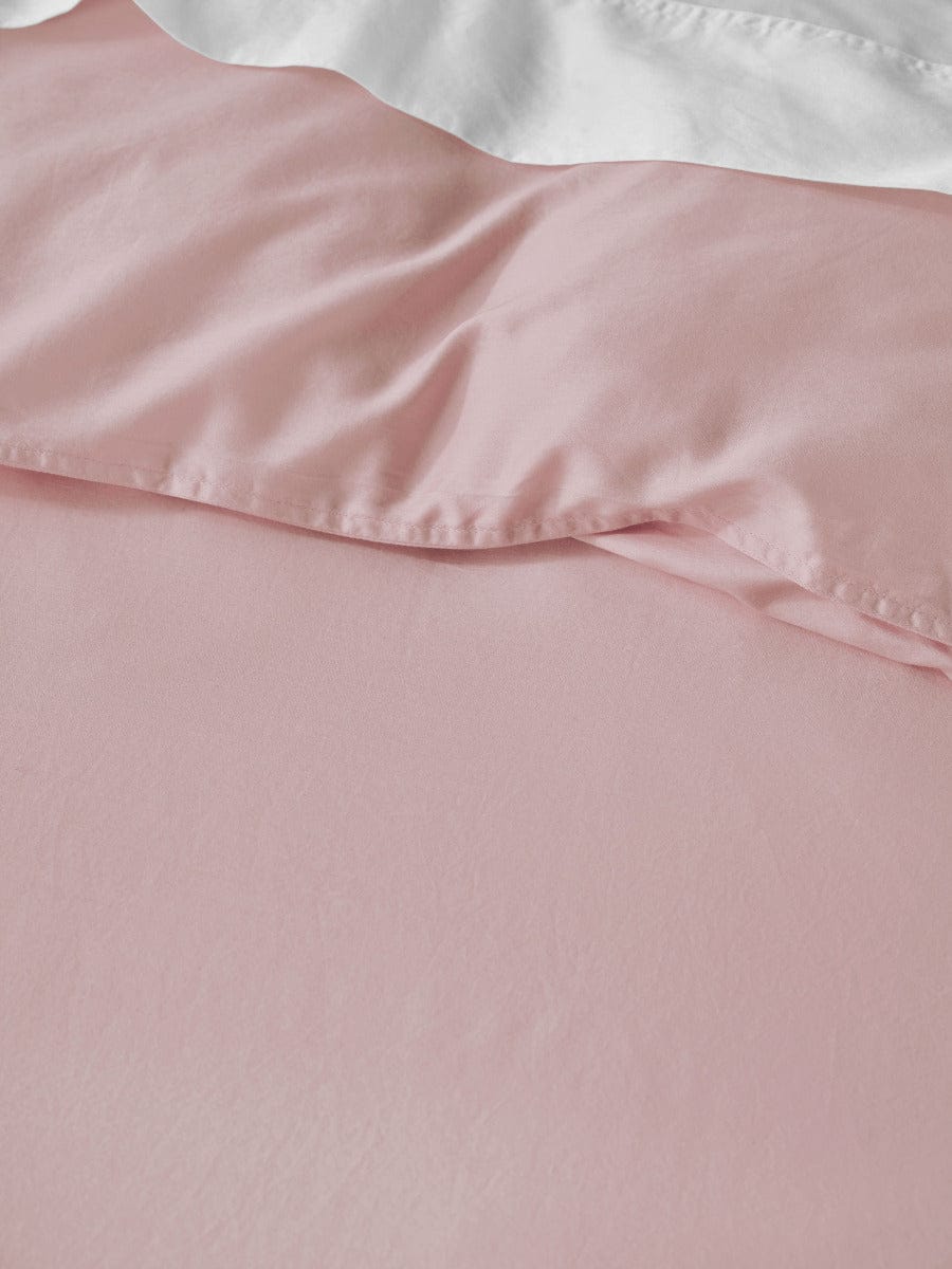 Linen House Quilt Cover LINEN HOUSE SURF WASH | DUSTY ROSE QUILT COVER