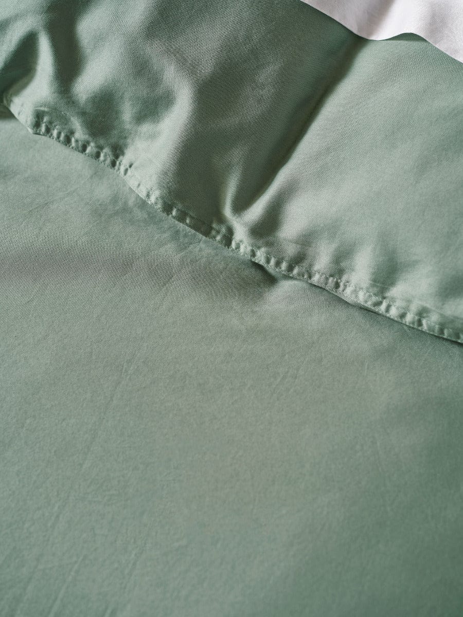 Linen House Quilt Cover LINEN HOUSE SURF WASH | SEAFOAM QUILT COVER