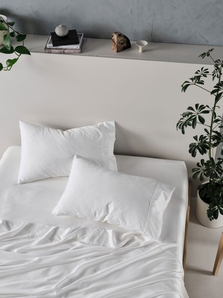 Linen House Bed Sheets LINEN HOUSE TENCEL SHEET SET - WHITE