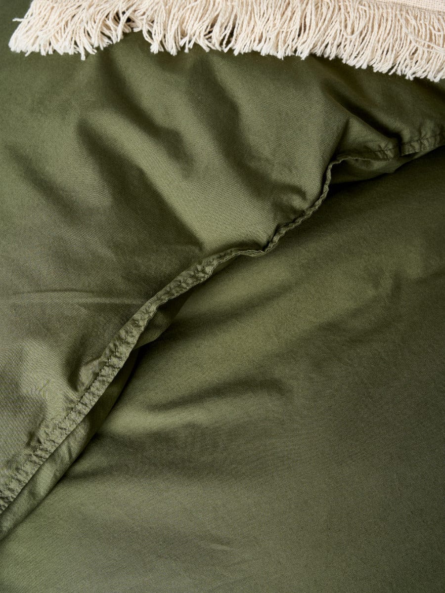 Linen House Quilt Cover LINEN HOUSE TERRA OLIVE QUILT COVER SET
