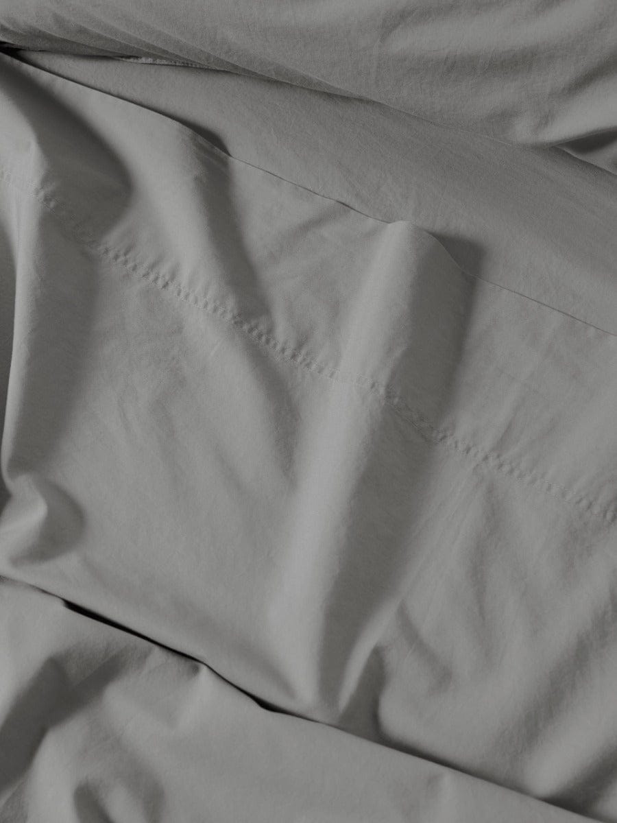 Linen House Bed Sheets LINEN HOUSE TERRA | STEEL SHEET SET
