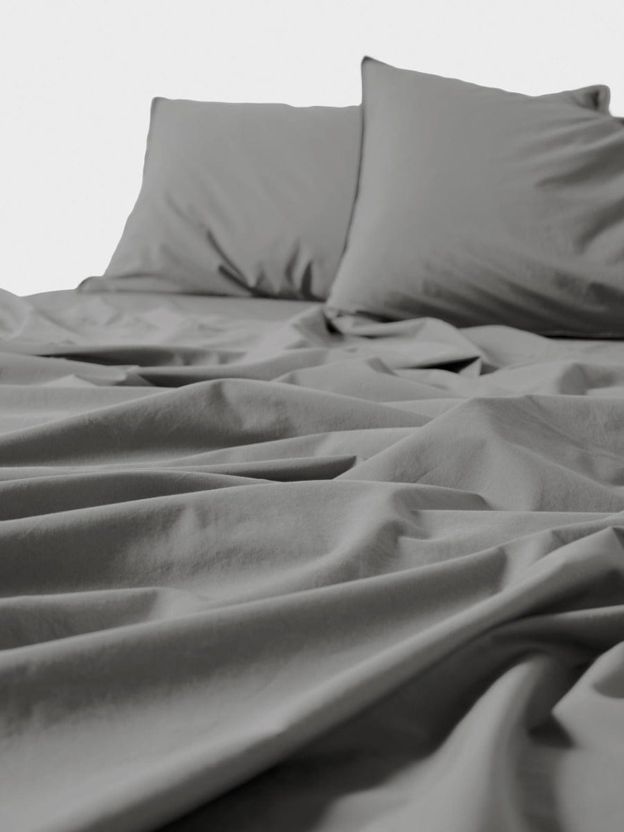 Linen House Bed Sheets LINEN HOUSE TERRA | STEEL SHEET SET