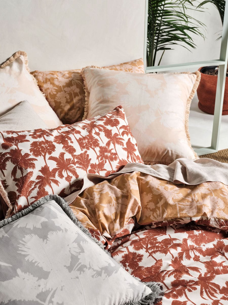 Linen House Quilt Cover LINEN HOUSE TOURELLES PAPRIKA QUILT COVER SET
