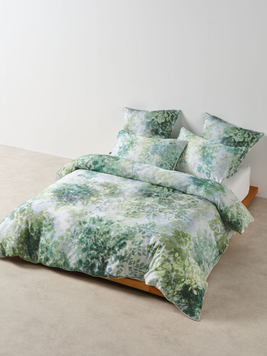 Linen House Quilt Cover LINEN HOUSE TREETOP | EMERALD QUILT COVER