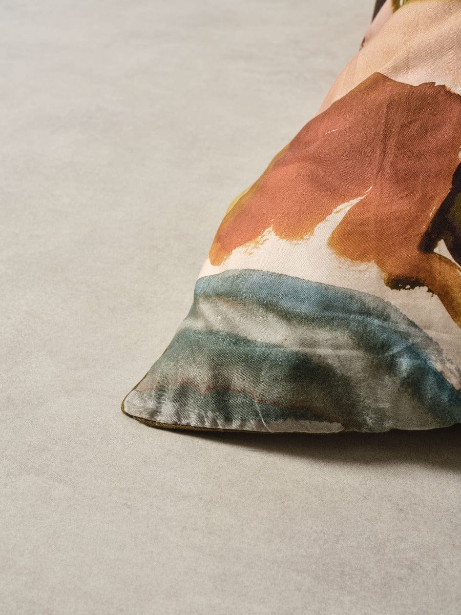 Linen House Quilt Cover LINEN HOUSE VANA | OLIVE QUILT COVER SET