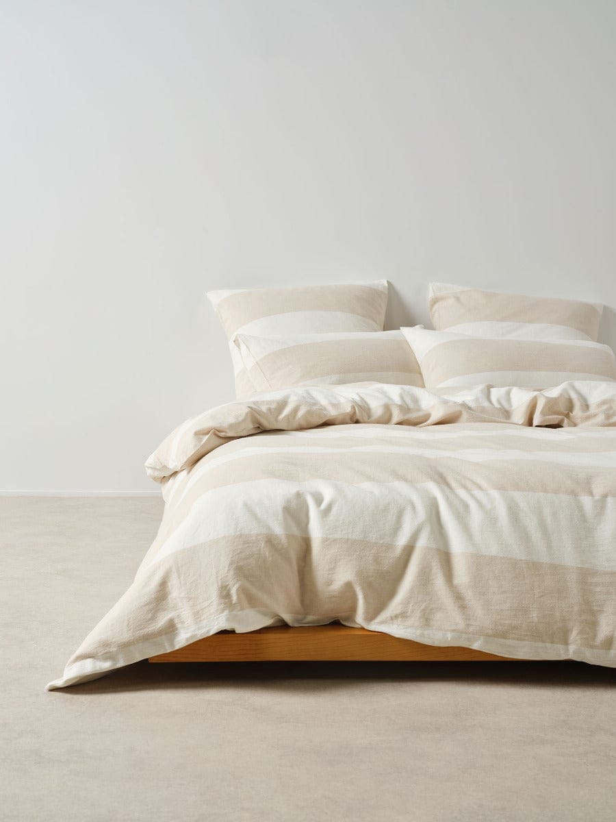 Linen House Quilt Cover LINEN HOUSE VANA | OLIVE QUILT COVER SET