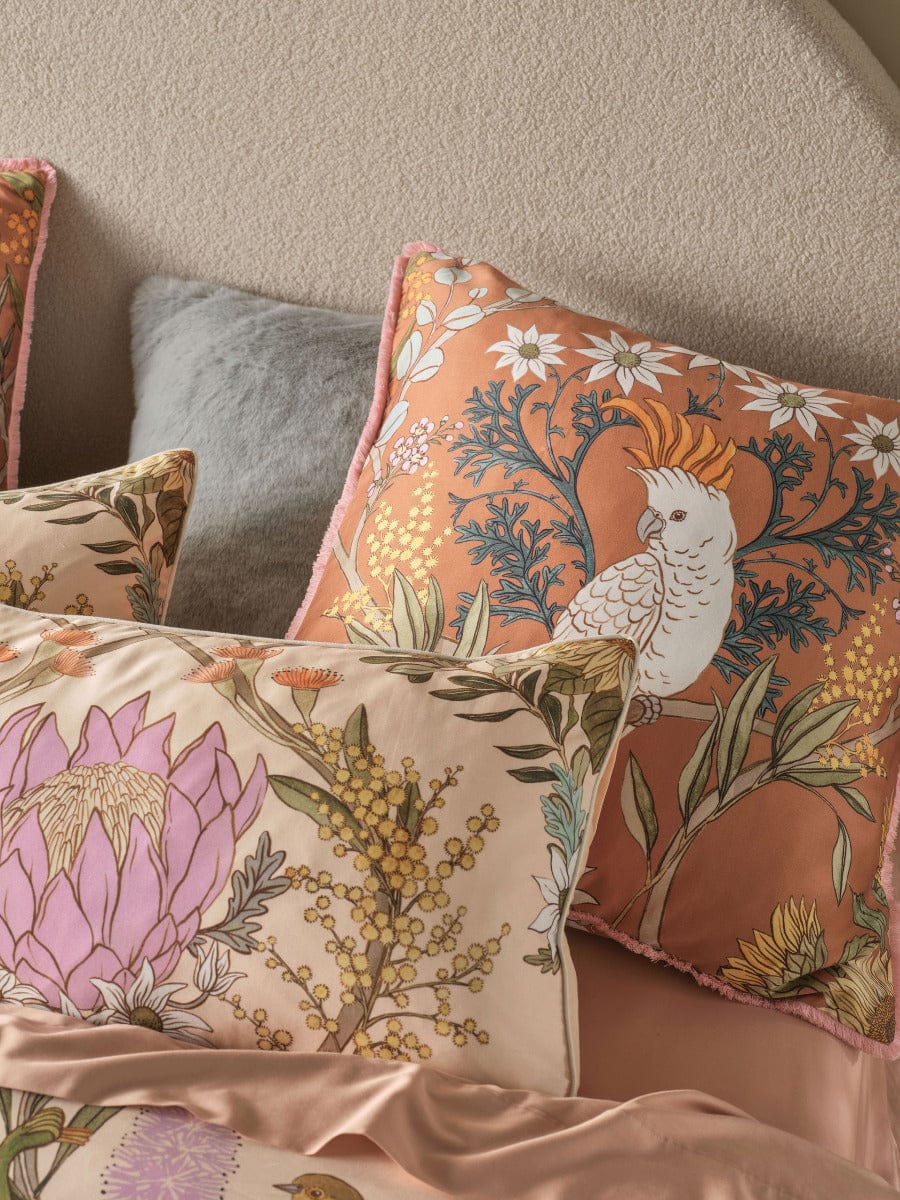 Linen House Quilt Cover LINEN HOUSE VICTORIA QUILT COVER SET - APRICOT