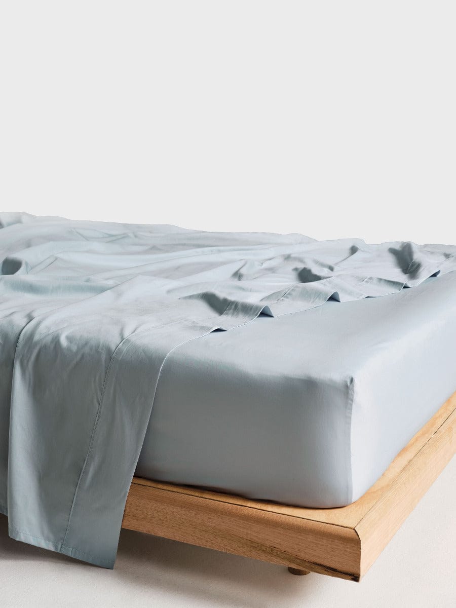Linen House Bed Sheets LINEN HOUSE VIENNA | BLUE FITTED SHEET