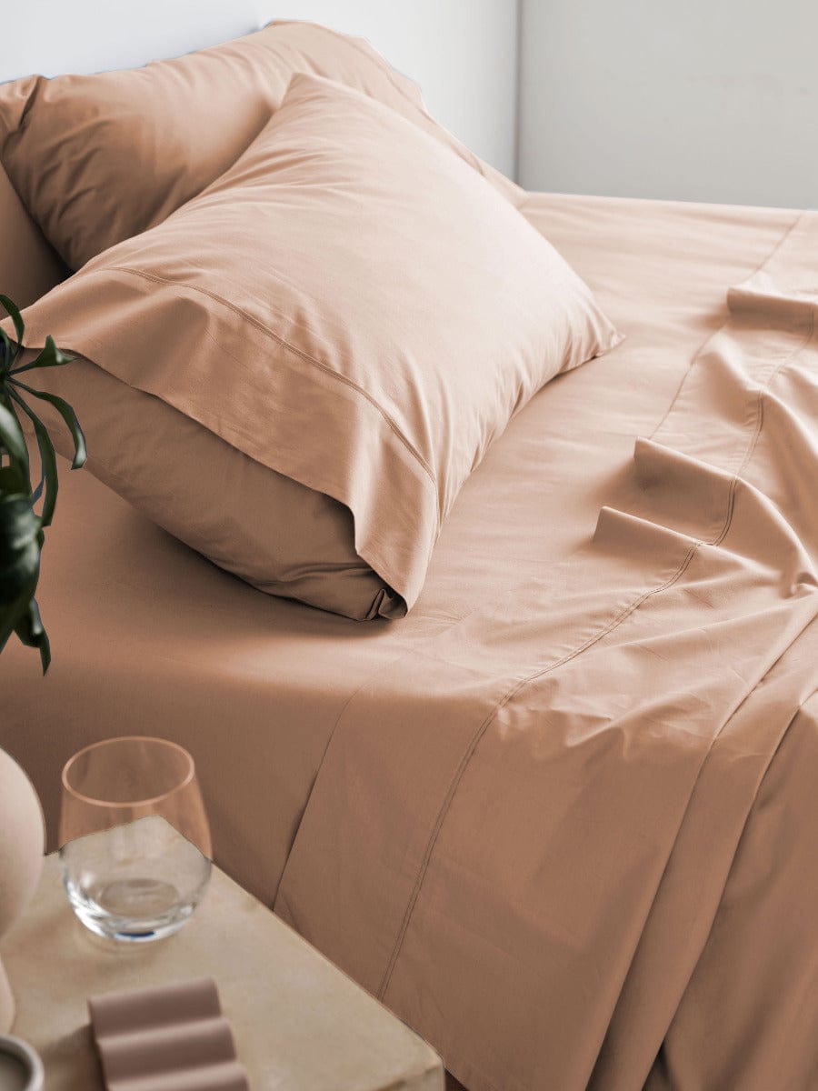 Linen House Bed Sheets LINEN HOUSE VIENNA | CLAY SHEET SET