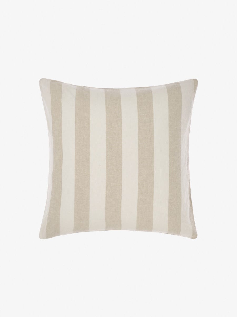 Linen House Quilt Cover LINEN HOUSE VINTAGE STRIPE QUILT COVER SET - NATURAL
