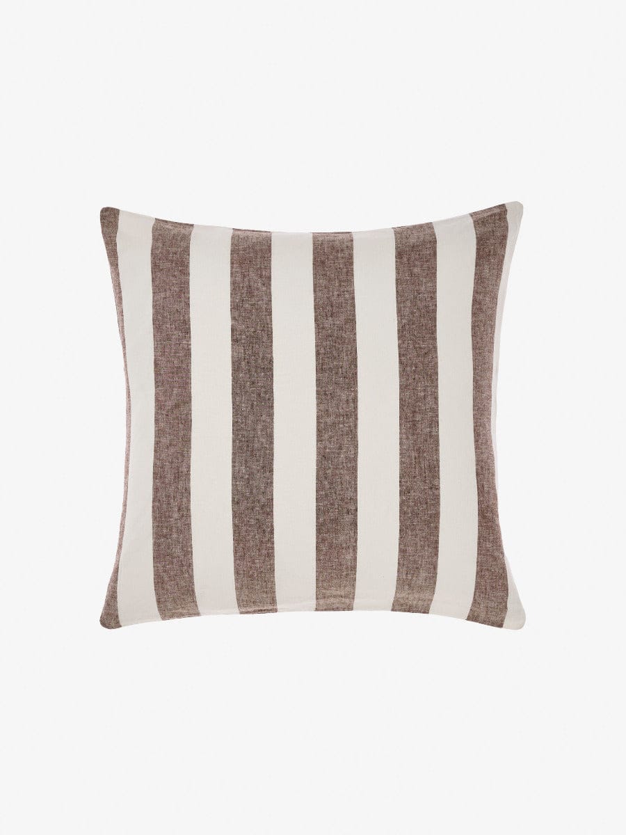 Linen House Quilt Cover LINEN HOUSE VINTAGE STRIPE - TIRAMISU