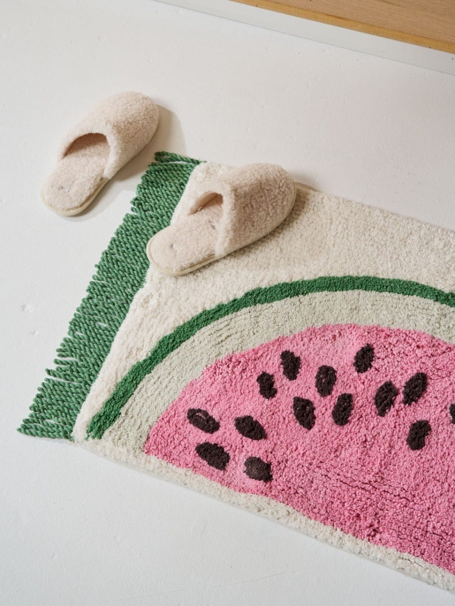 Linen House Bath Mat LINEN HOUSE | WATERMELON MULTI 50X80CM BATH MAT