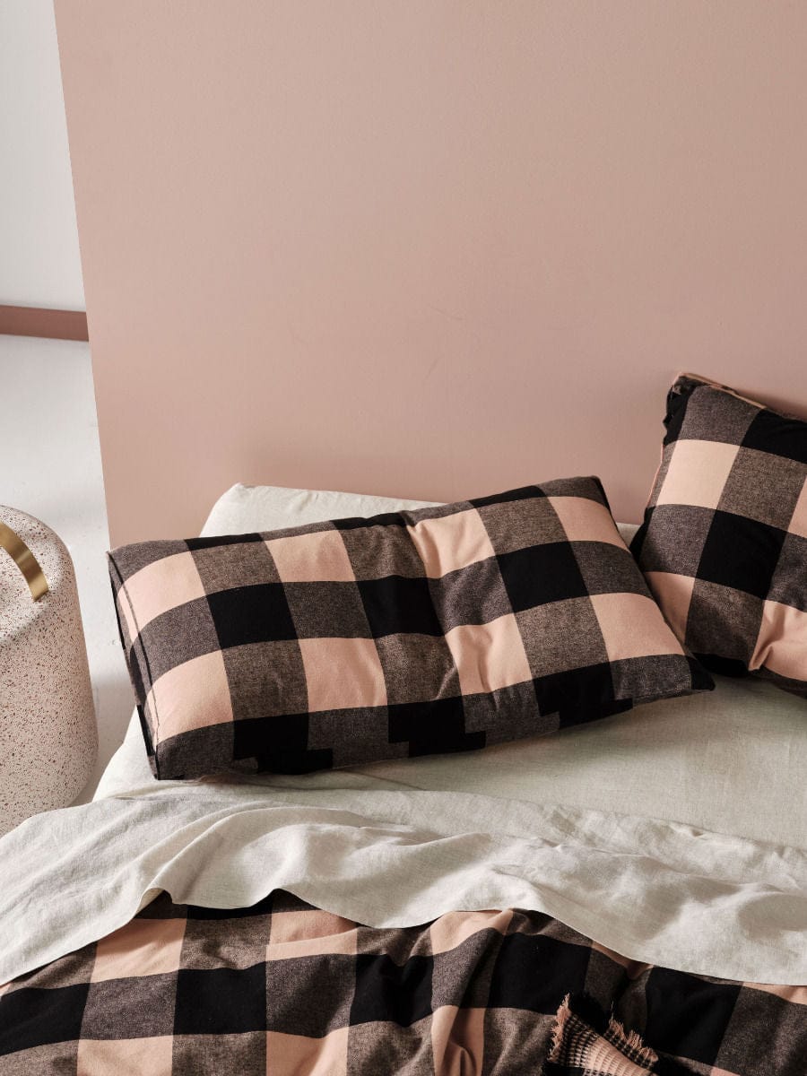 Linen House Quilt Cover LINEN HOUSE WREN CAVIAR QUILT COVER SET