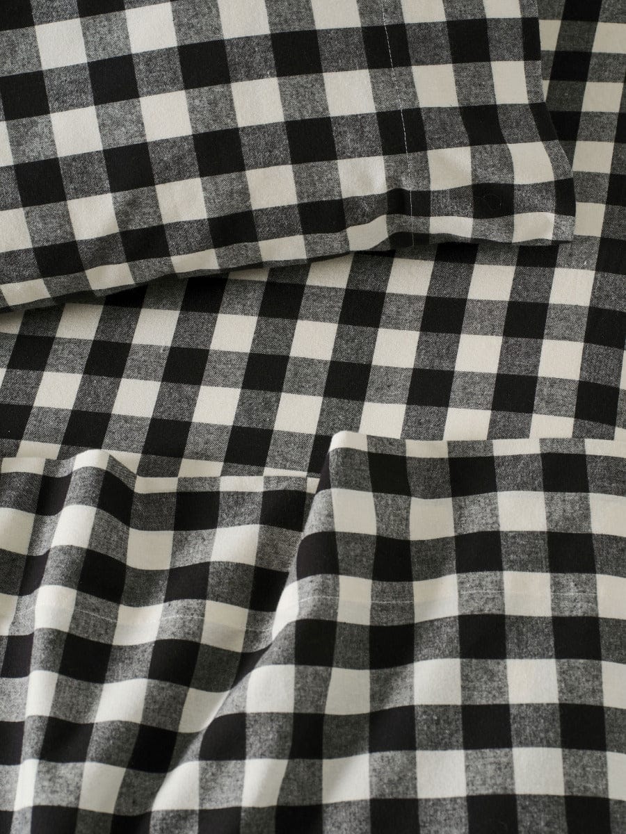Linen House Bed Sheets LINEN HOUSE WREN SHEET SET - BLACK