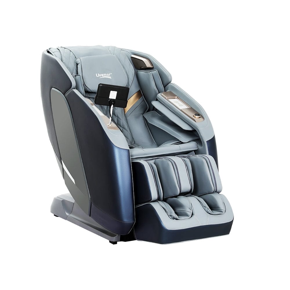 Livemor Massage Chair 4D Massage Chair Electric Recliner Double Core Mechanism Massager Melisa