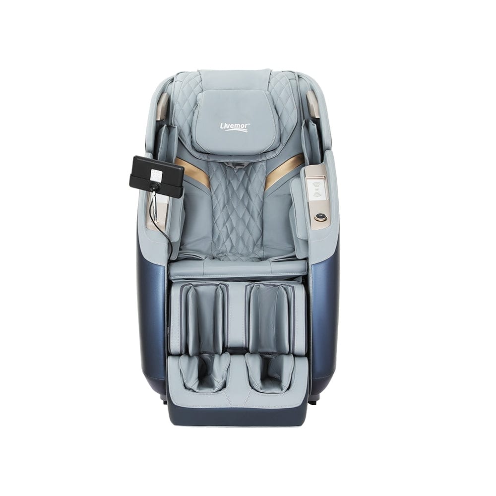 Livemor Massage Chair 4D Massage Chair Electric Recliner Double Core Mechanism Massager Melisa