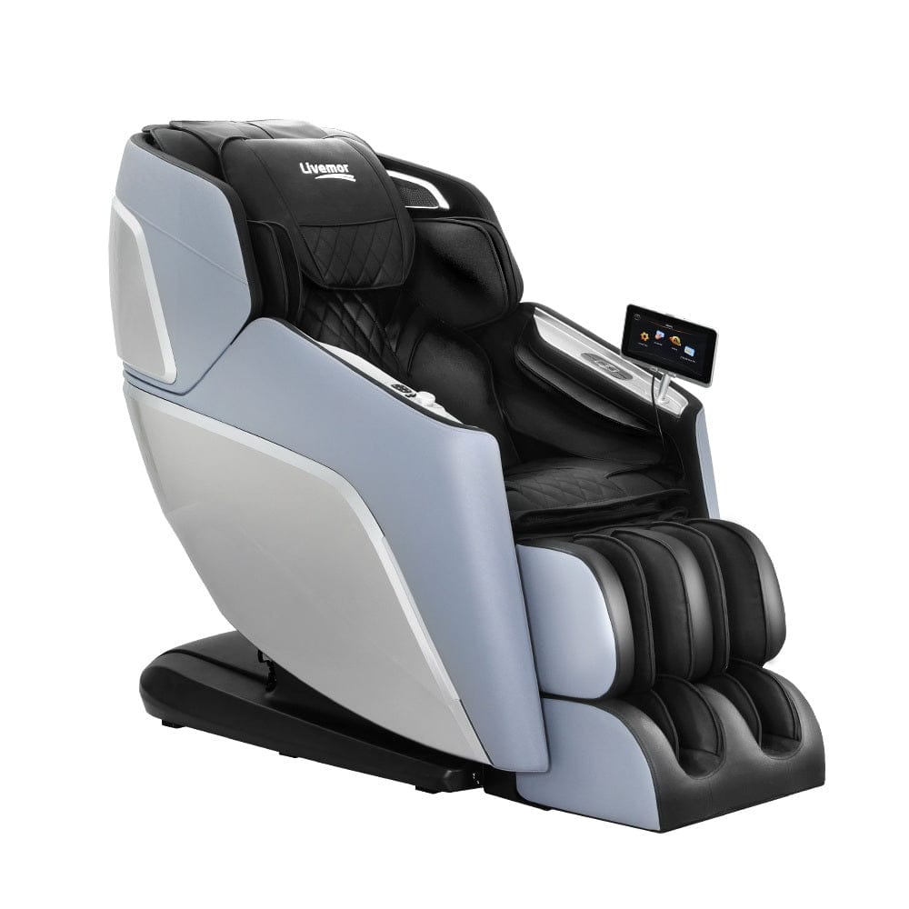 Livemor Massage Chair 4D Massage Chair Electric Recliner Home Massager Garin