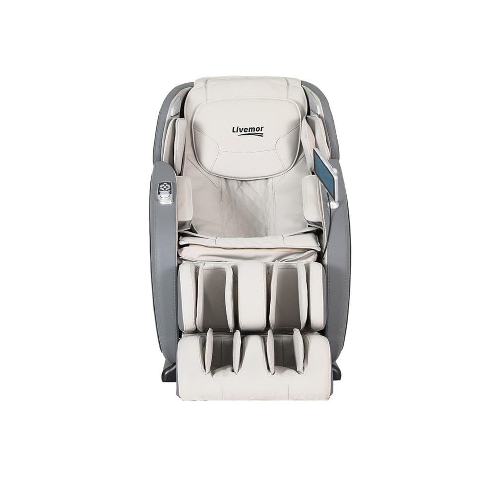 Livemor Massage Chair 4D Massage Chair Electric Recliner Home Massager Gary