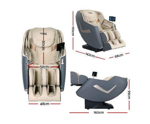 Livemor Massage Chair Massage Chair Electric Recliner Home Massager 3D Opal