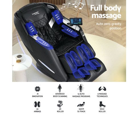 Livemor Massage Chair Massage Chair Electric Recliner Home Massager Oren