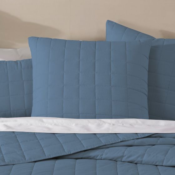 Logan & Mason RHODES STEEL COVERLET Logan & Mason