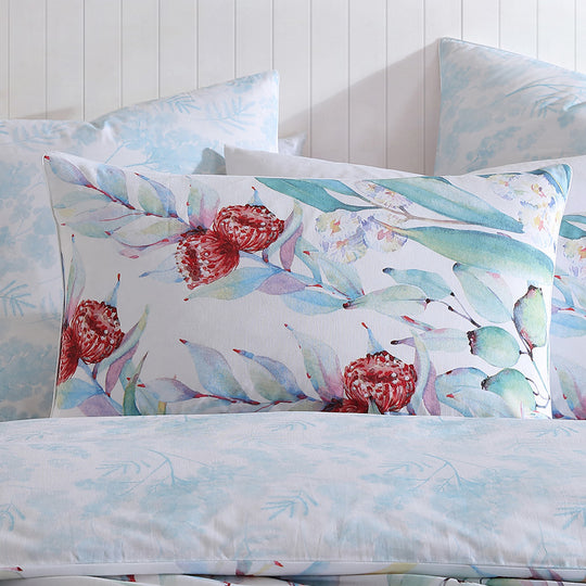 Logan & Mason KOOKA WHITE QUILT COVER SET Logan & Mason