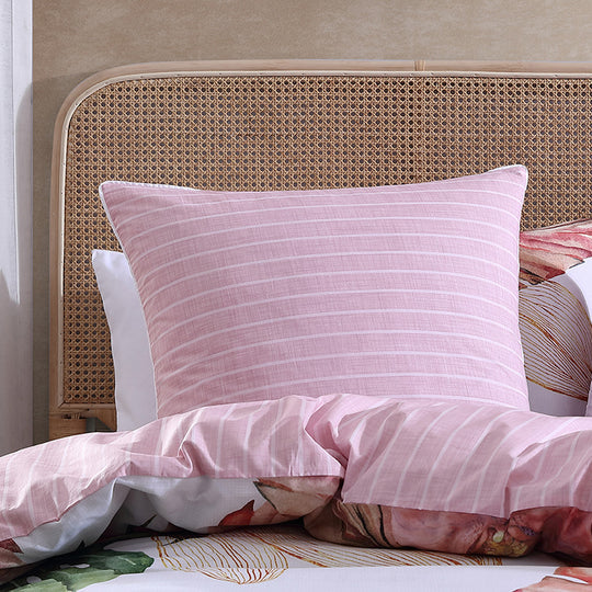 Logan & Mason ORCHADIA PINK QUILT COVER SET Logan & Mason