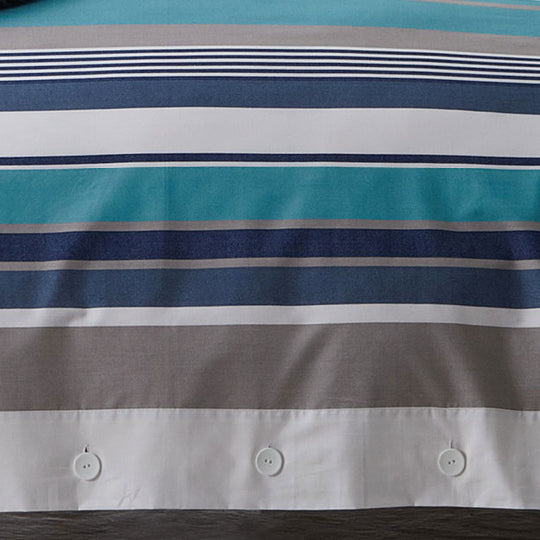 Logan & Mason TRENT LAGOON QUILT COVER SET Logan & Mason