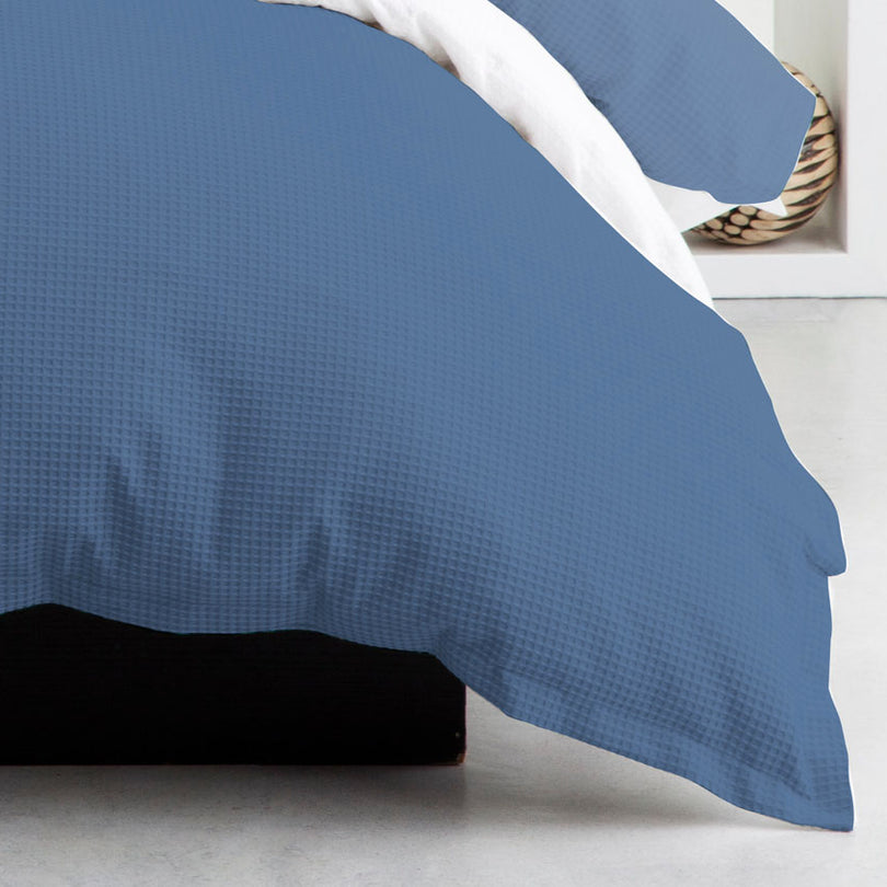 Platinum Collection ASCOT STEEL QUILT COVER SET Platinum Collection