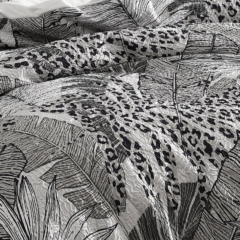 Platinum Collection BORNEO HAZE QUILT COVER SET Platinum Collection