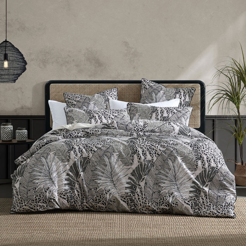 Platinum Collection BORNEO HAZE QUILT COVER SET Platinum Collection