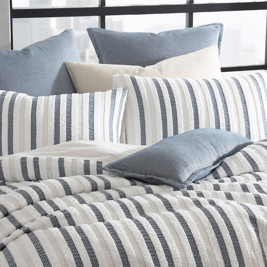 Platinum Collection BOSTON WHITE QUILT COVER SET Platinum Collection