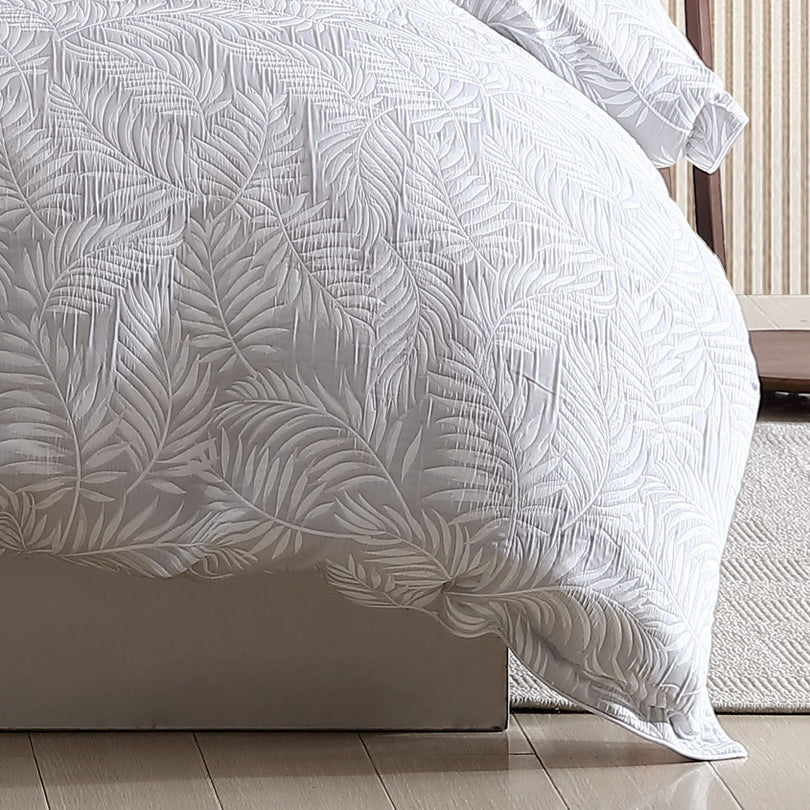 Platinum Collection KOKO SILVER QUILT COVER Platinum Collection