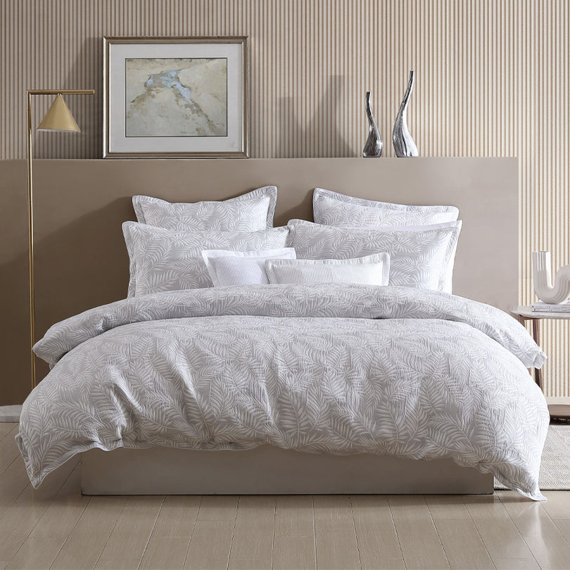 Platinum Collection KOKO SILVER QUILT COVER Platinum Collection