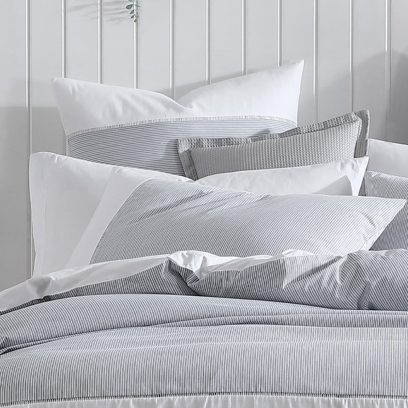 Platinum Collection RADLEY CHARCOAL QUILT COVER Platinum Collection