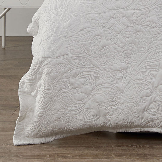 Platinum Collection ROSENTHAL WHITE QUILT COVER Platinum Collection