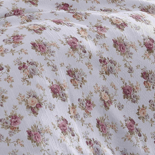 Platinum Collection ROSETTE PLUM QUILT COVER Platinum Collection