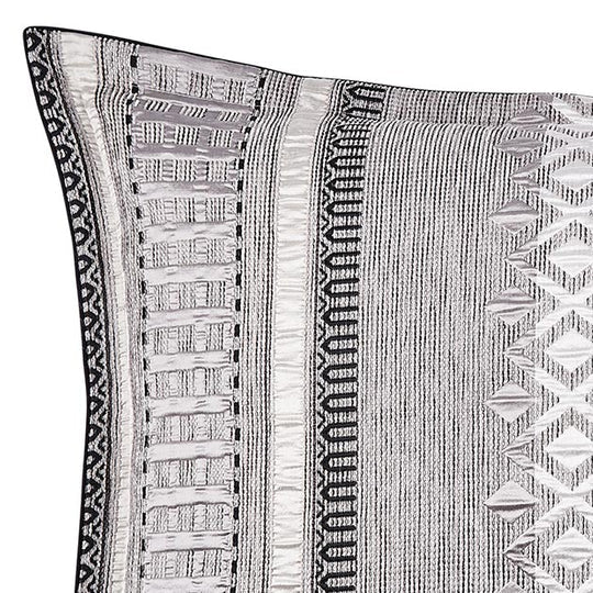 Platinum Collection TRIBECA STEEL QUILT COVER SET Platinum Collection