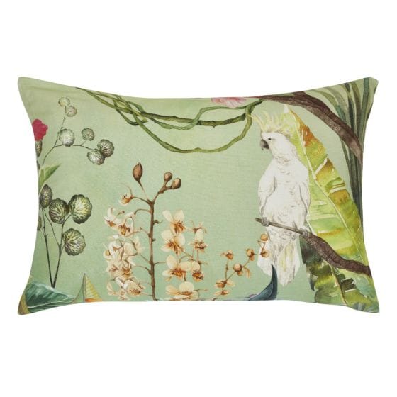 Logan & Mason Quilt Cover Logan & Mason 100% COTTON AVIARY GREEN QUILT COVER SET