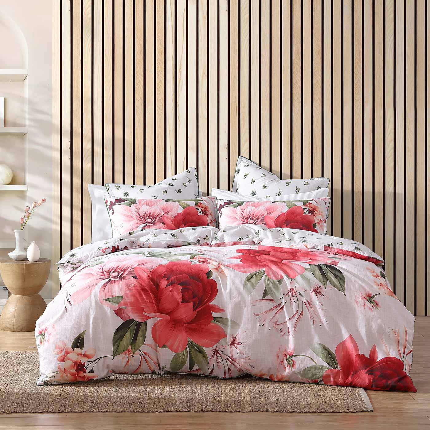 Logan & Mason Quilt Cover Logan & Mason PHOEBE ROSE QUILT COVER SET
