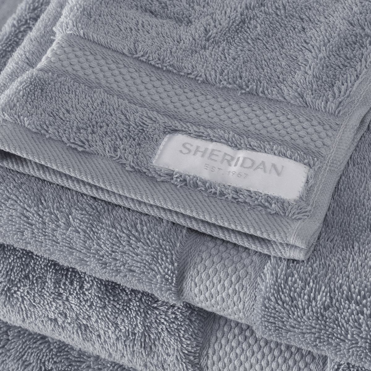 Sheridan Luxury Egyptian 8 Piece Towel Collection  - Dusty Blue