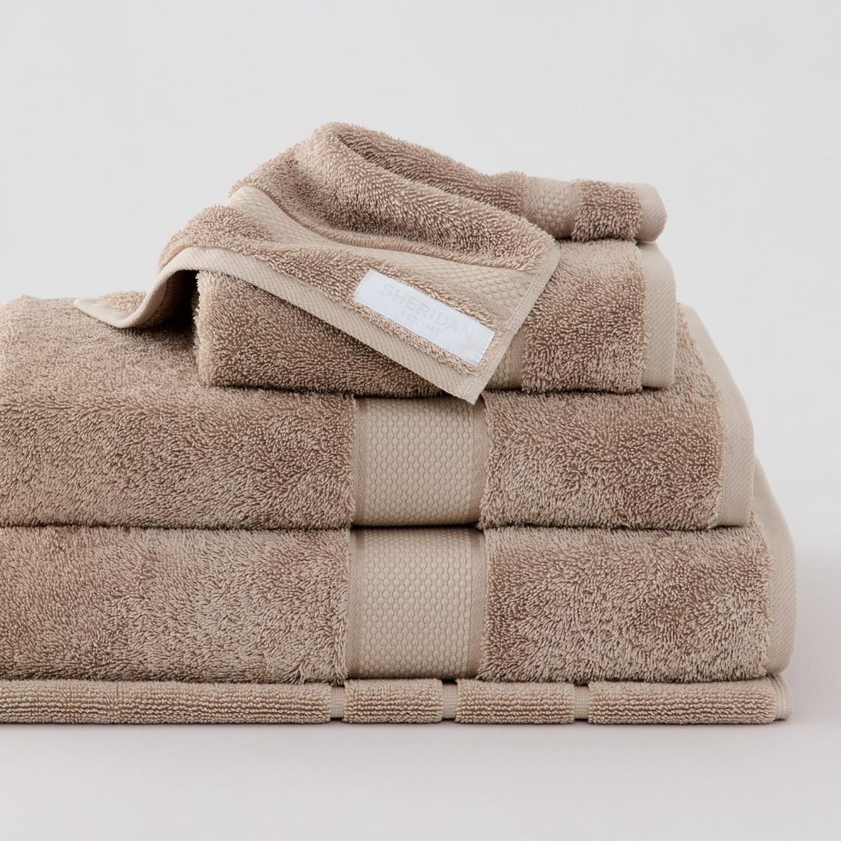 Sheridan Luxury Egyptian 8 Piece Towel Collection  - Latte