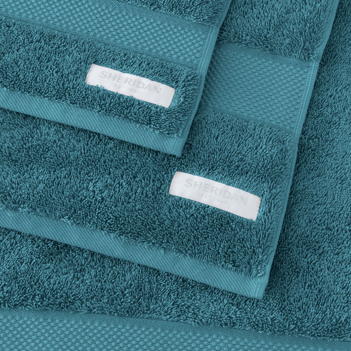 Sheridan Luxury Egyptian 8 Piece Towel Collection  - Blue Jade