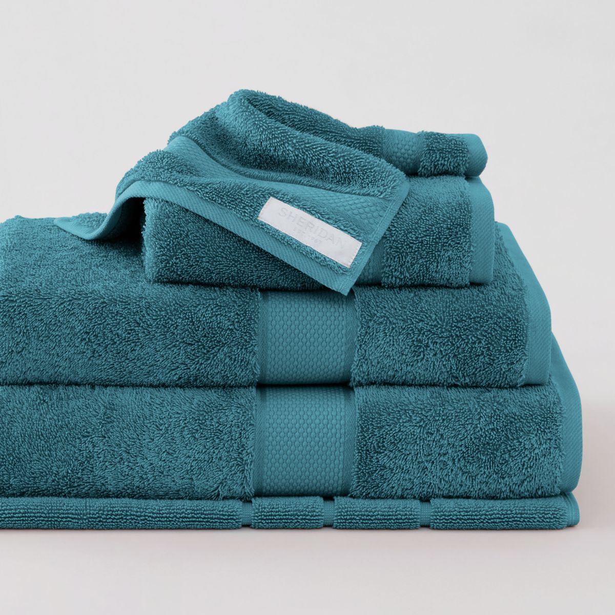 Sheridan Luxury Egyptian 8 Piece Towel Collection  - Blue Jade