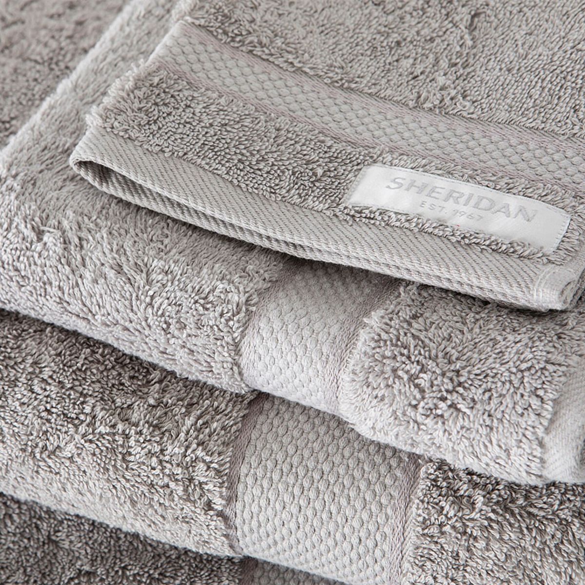 Sheridan Luxury Egyptian 8 Piece Towel Collection  - Cloud Grey