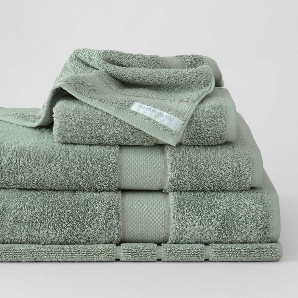 Sheridan Luxury Egyptian 8 Piece Towel Collection  - Dew