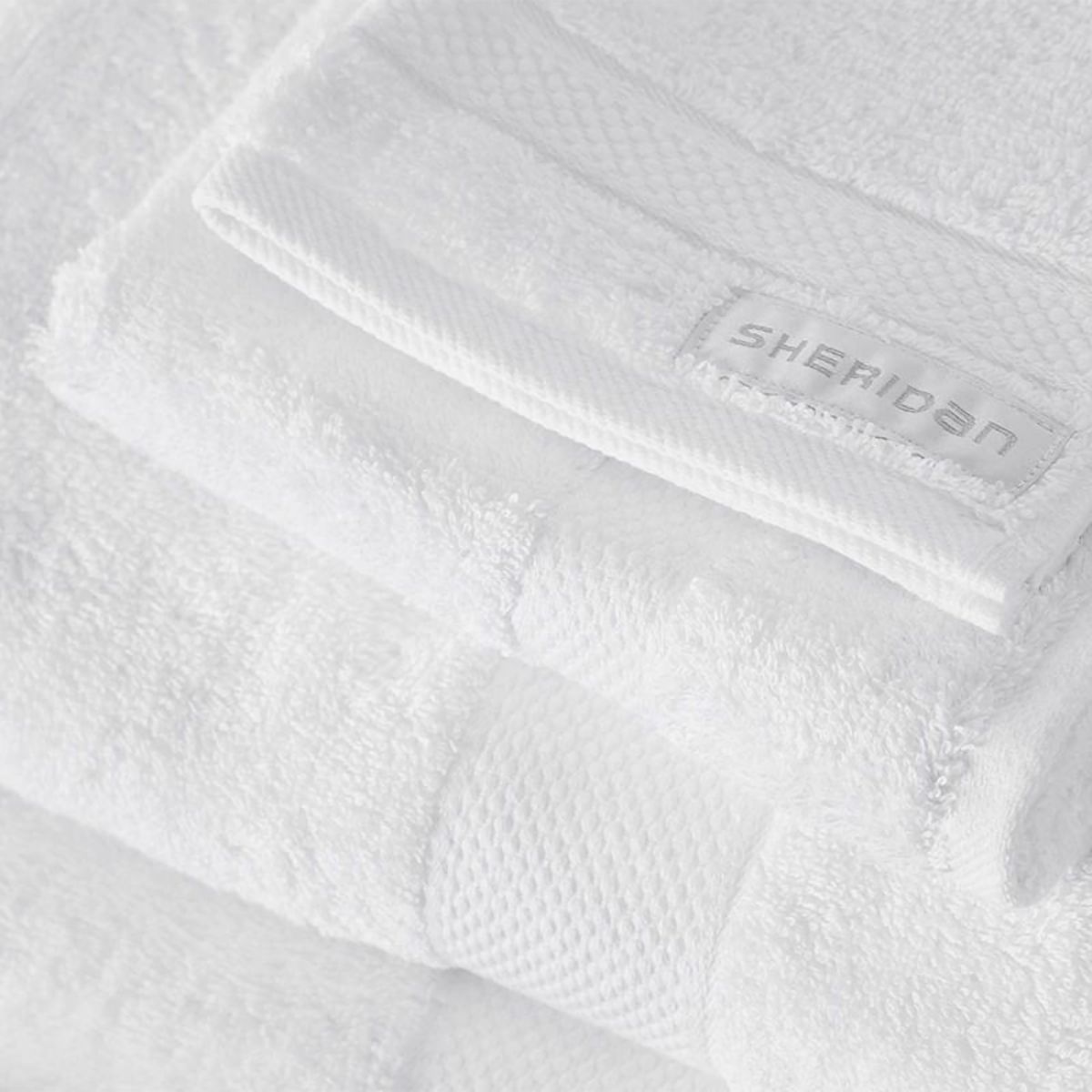Sheridan Luxury Egyptian 8 Piece Towel Collection  - Snow